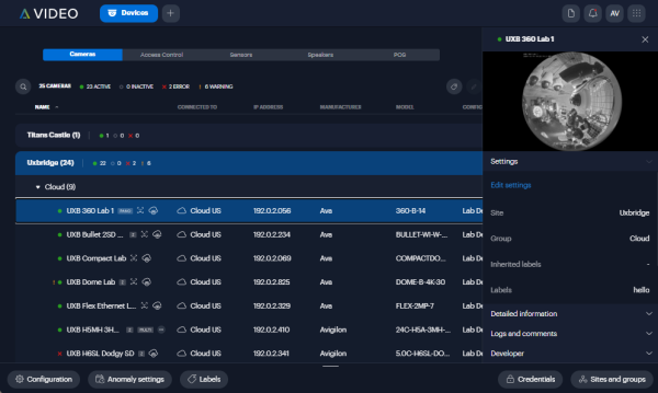 Aware Devices tool