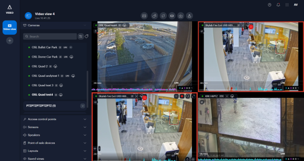 Aware Video view